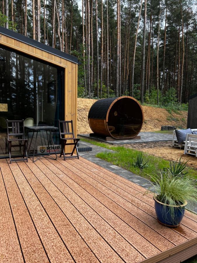 Domek Relaksu Borków Exterior foto