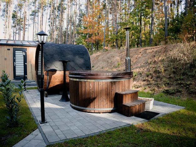 Domek Relaksu Borków Exterior foto